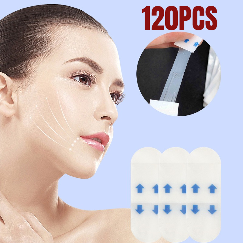 Makeup Beauty Ro - 120/80/40Sheets V Lift Face Sticker Invisible
