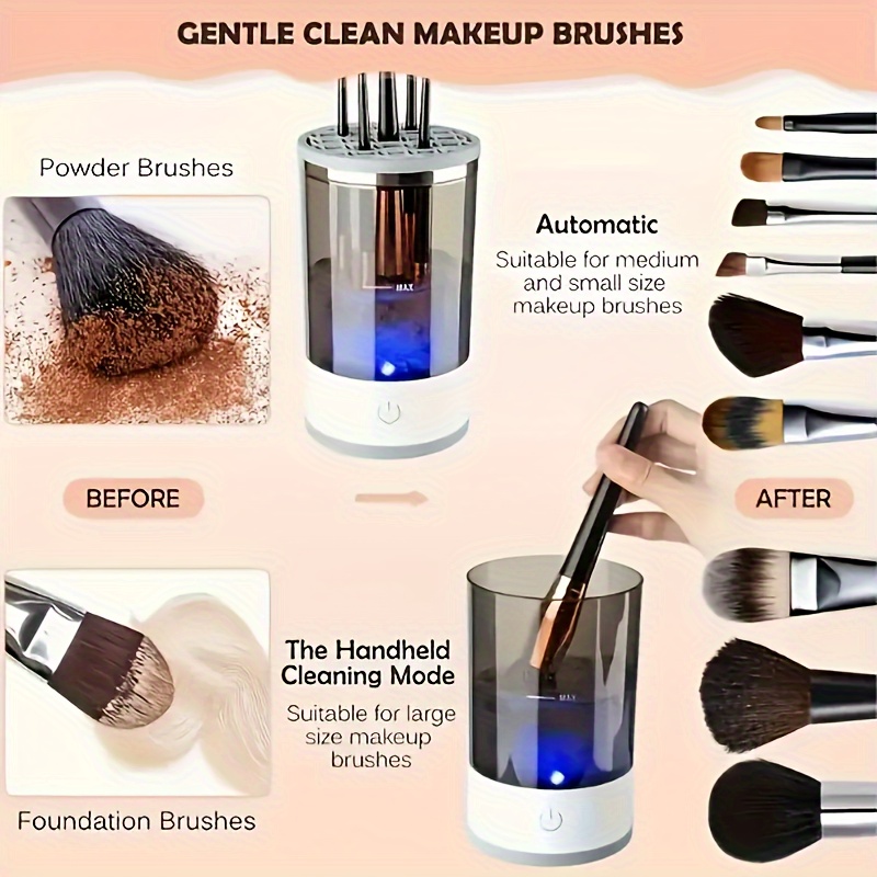 Automatic Electric Makeup Brus - Beauty Makeup Products recension och pris