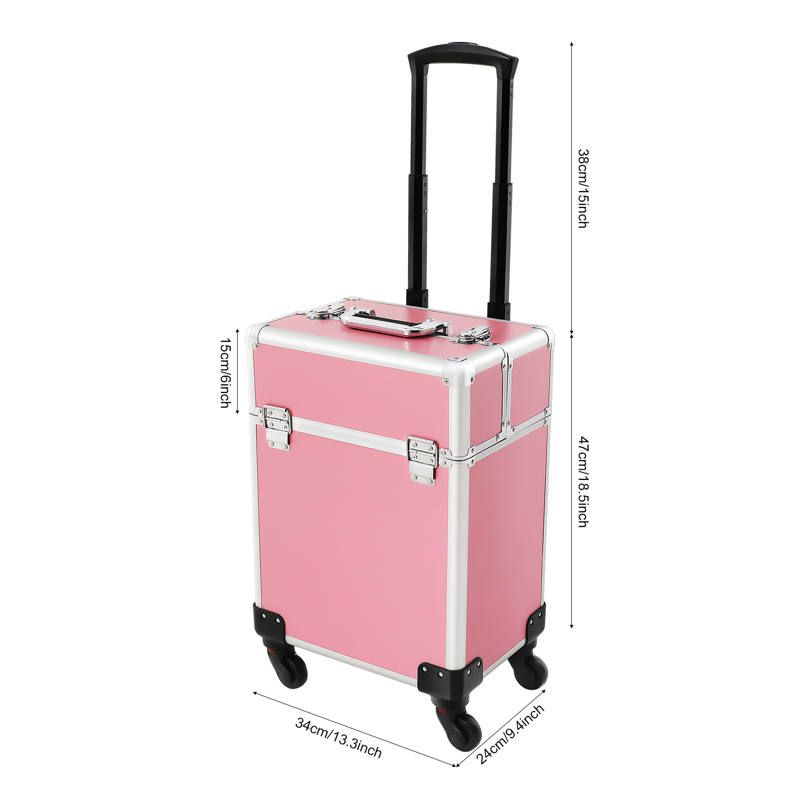 Rolling Makeup Train Case Cosm - Beauty Makeup Vanity recension och pris
