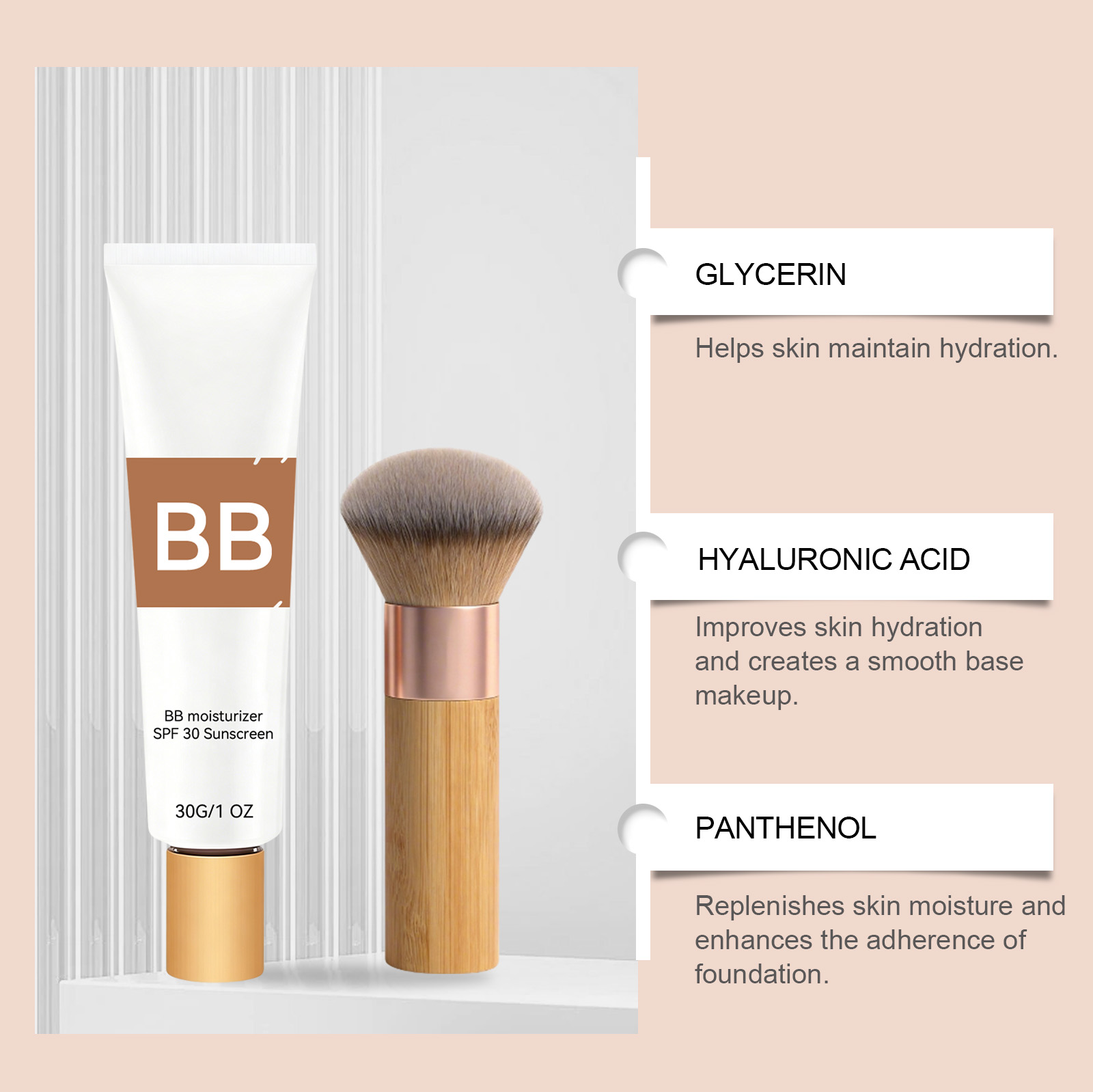 SPF 30 Tinted Moisturizer BB C - Makeup Beauty Ro recension och pris