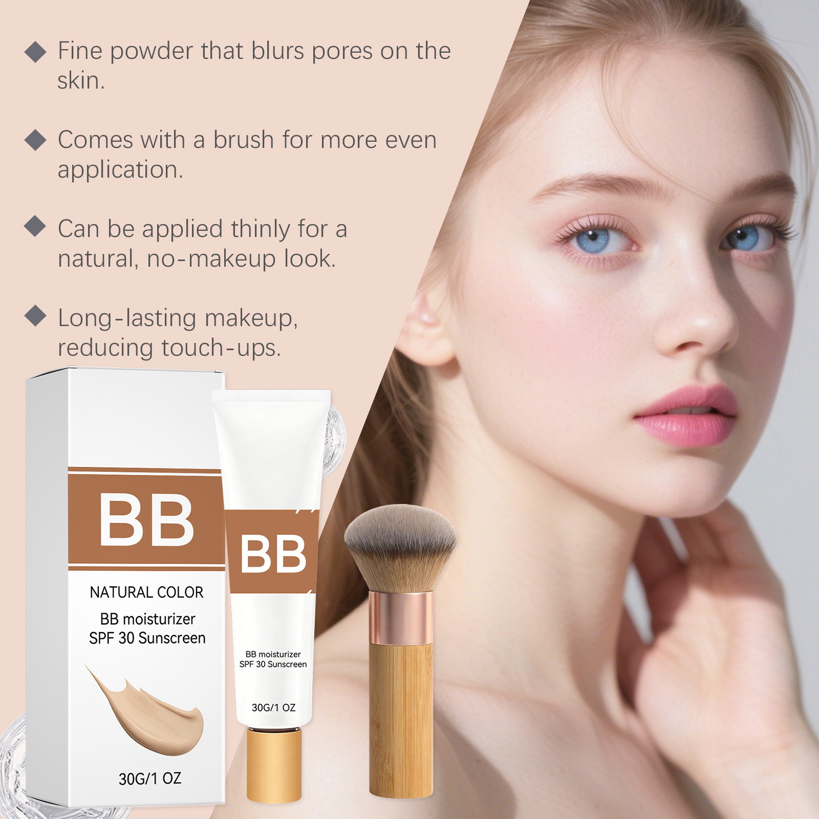 SPF 30 Tinted Moisturizer BB C - Makeup Beauty Ro recension och pris