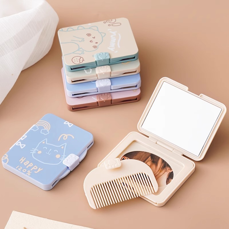 Portable Mirror, Comb, 2-in-1  - Your Beauty Makeup recension och pris