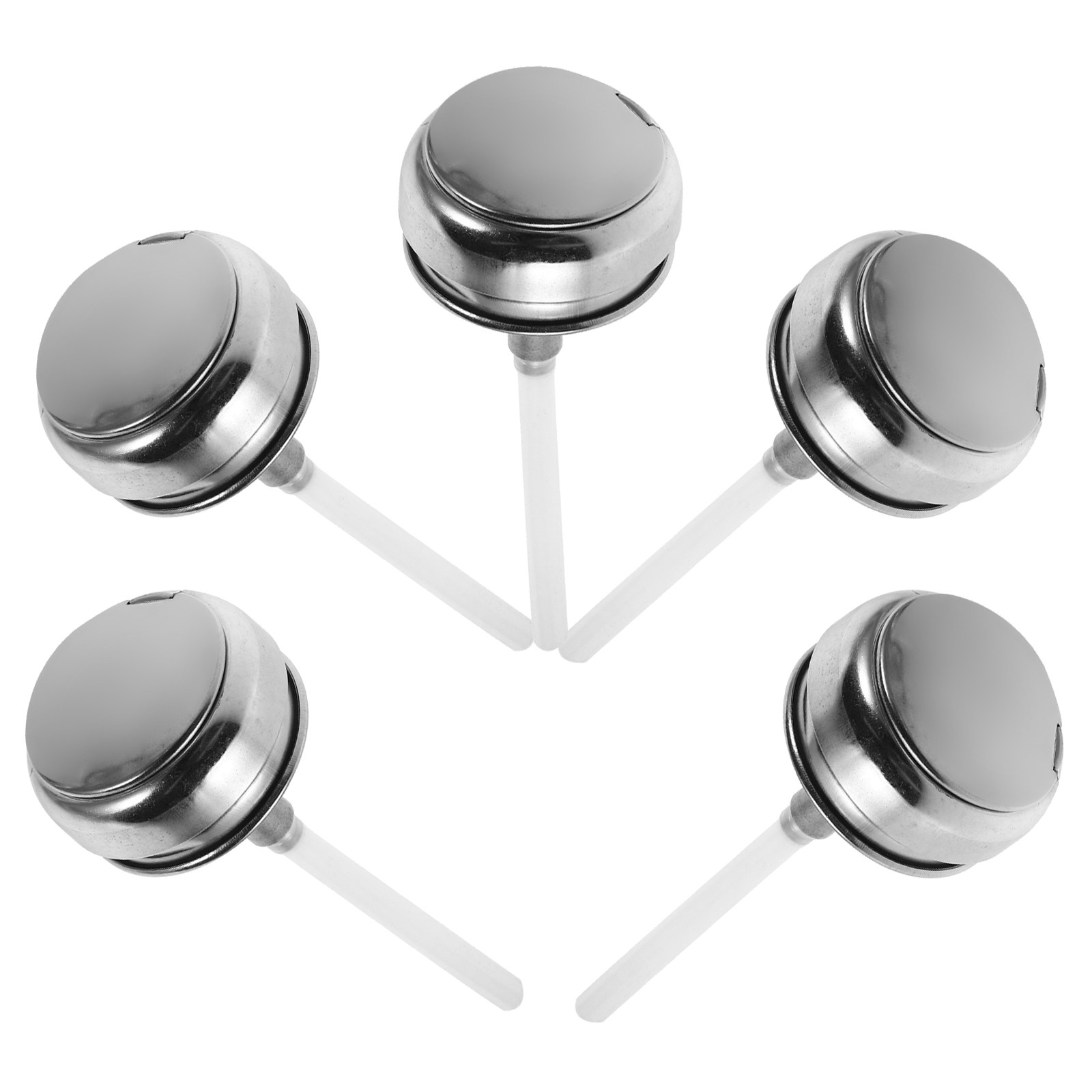 5Pcs Stainless Steel Aluminum  - Beauty Of Makeup recension och pris