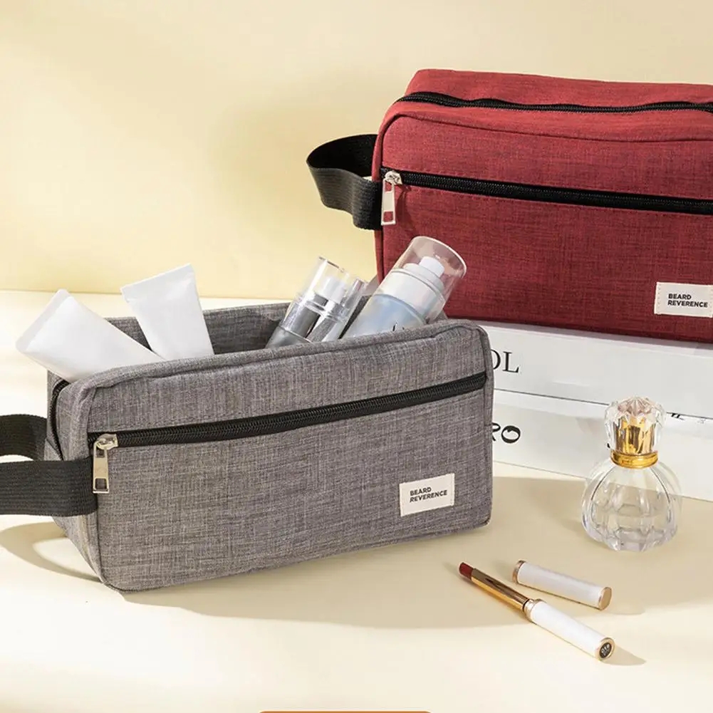 Travel Mens Toiletry Bag Women - Makeup Beauty Necessaire recension och pris