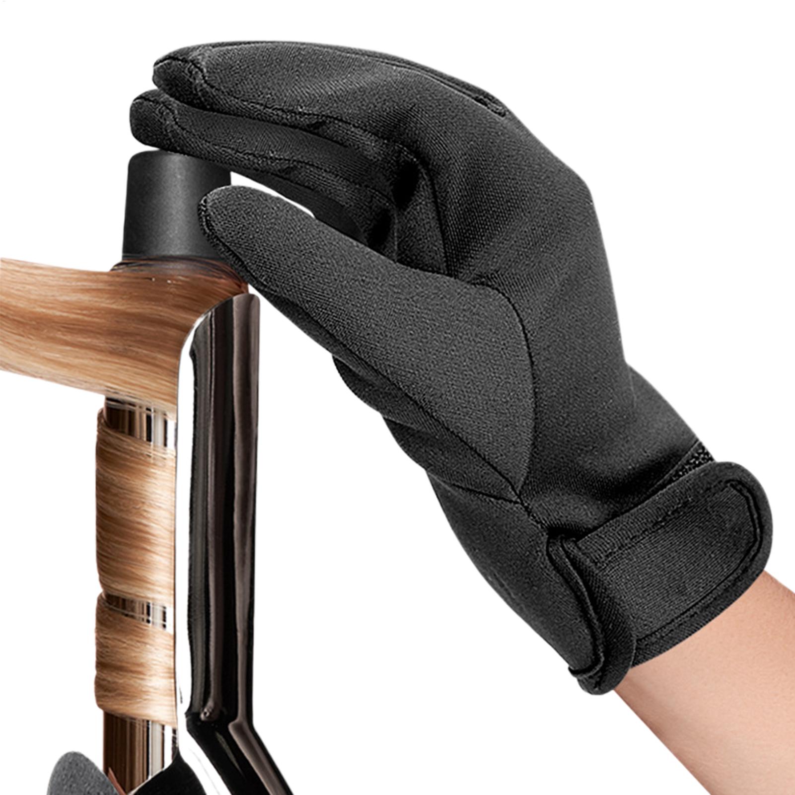 1PC Heat Resistant Finger Glov - Hair Straightener recension och pris