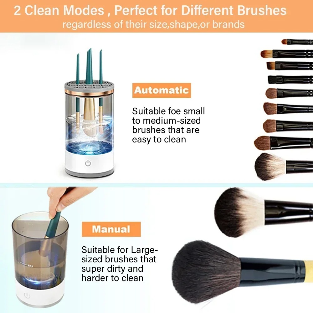 Automatic Electric Makeup Brus - Beauty Makeup Products recension och pris