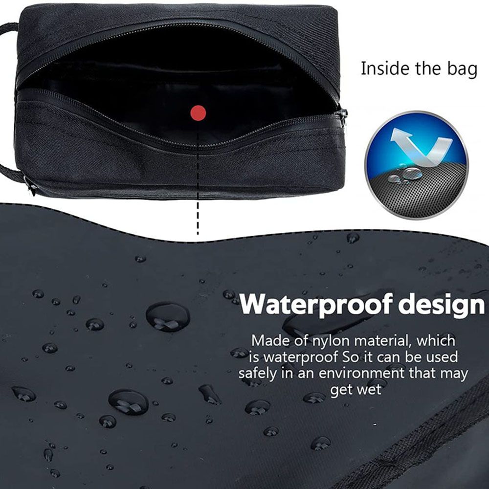 Travel Mens Toiletry Bag Women - Makeup Beauty Necessaire recension och pris