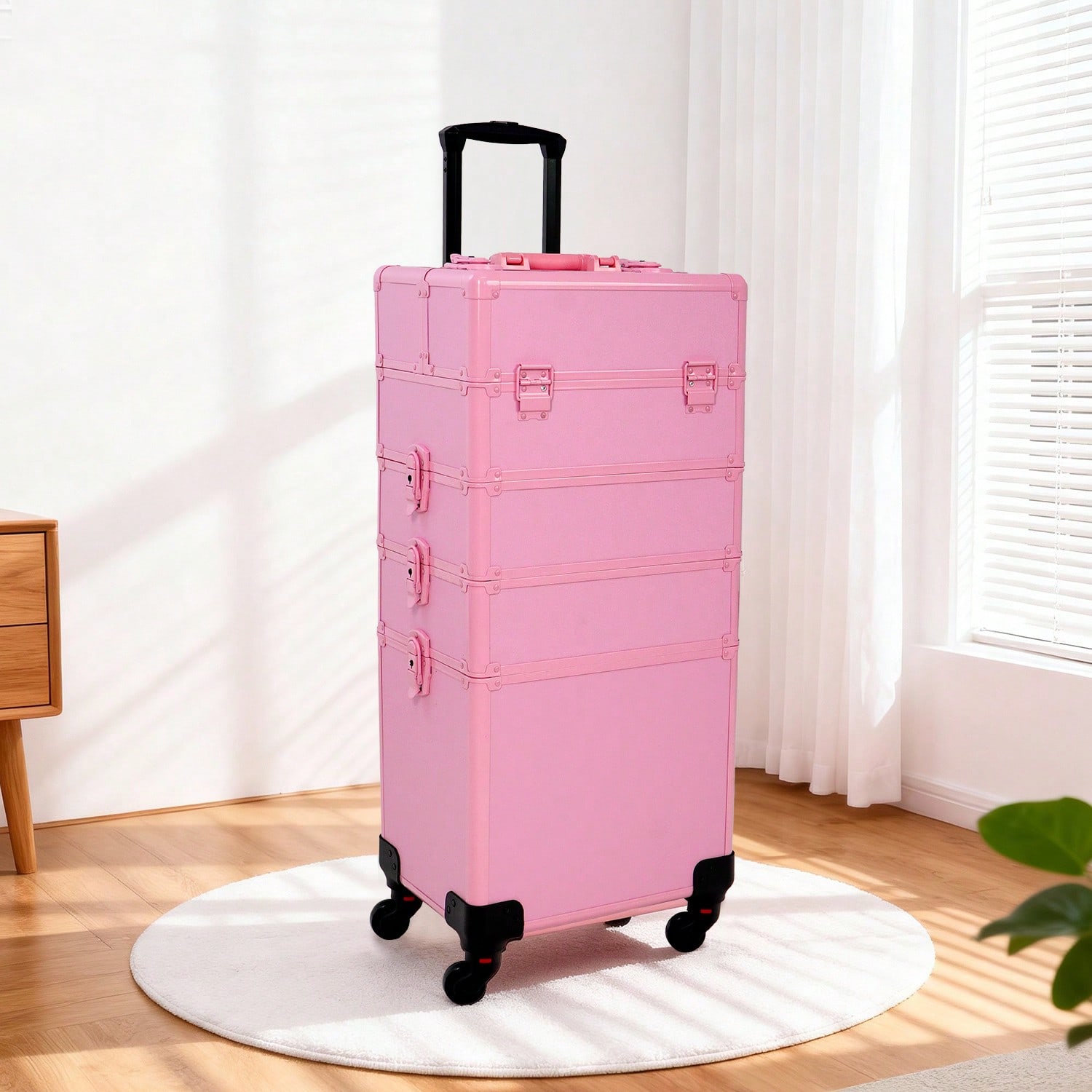 Rolling Makeup Train Case 4 in - Beauty Makeup Vanity recension och pris