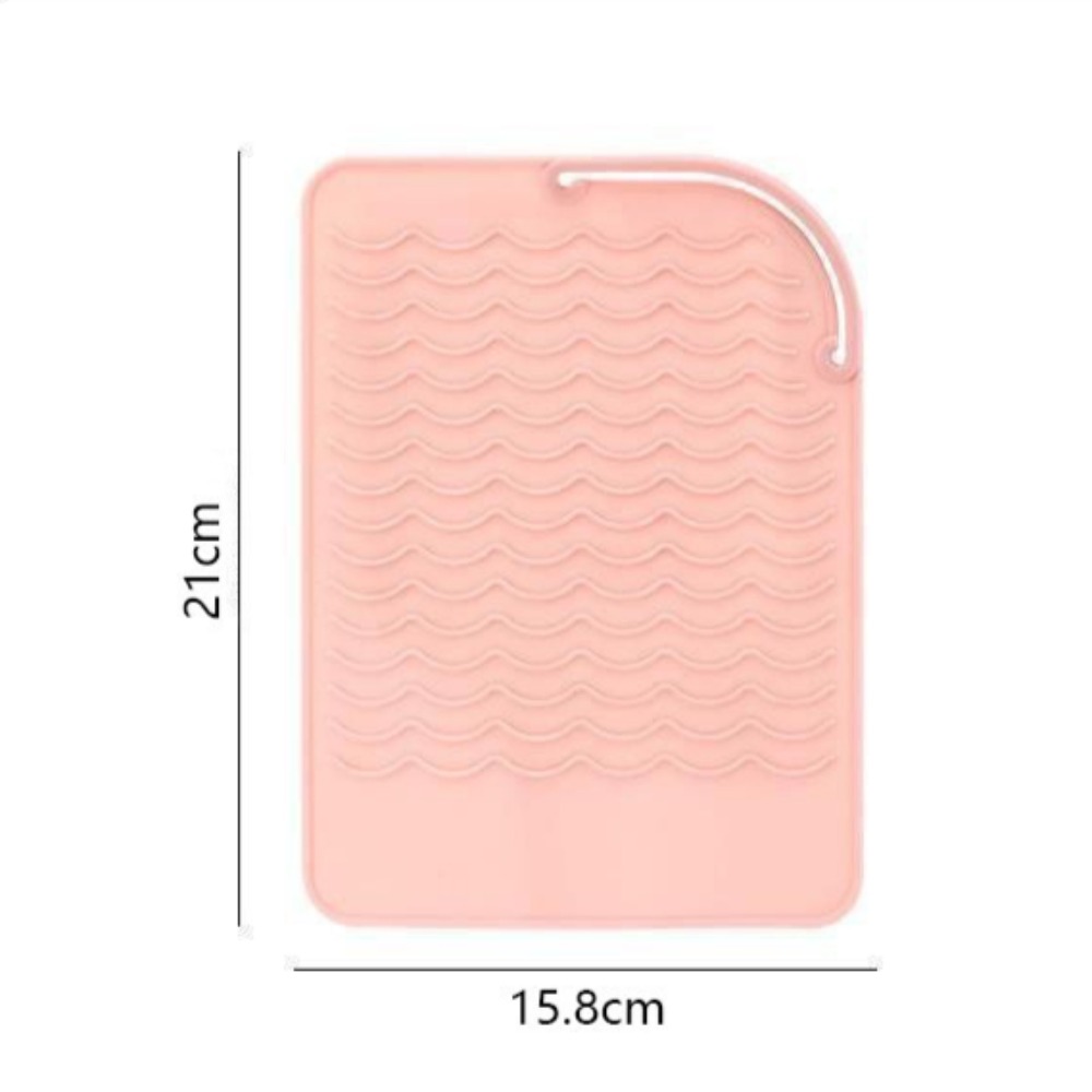 Silicone Heat Resistant Mat fo - Hair Straightener recension och pris