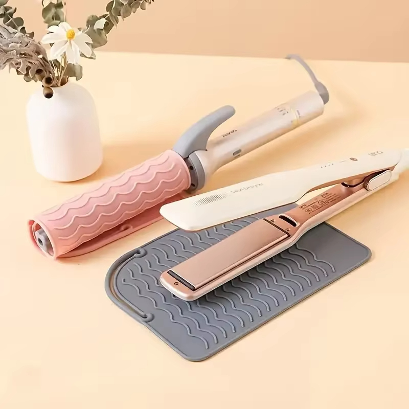 Silicone Heat Resistant Mat fo - Hair Straightener recension och pris
