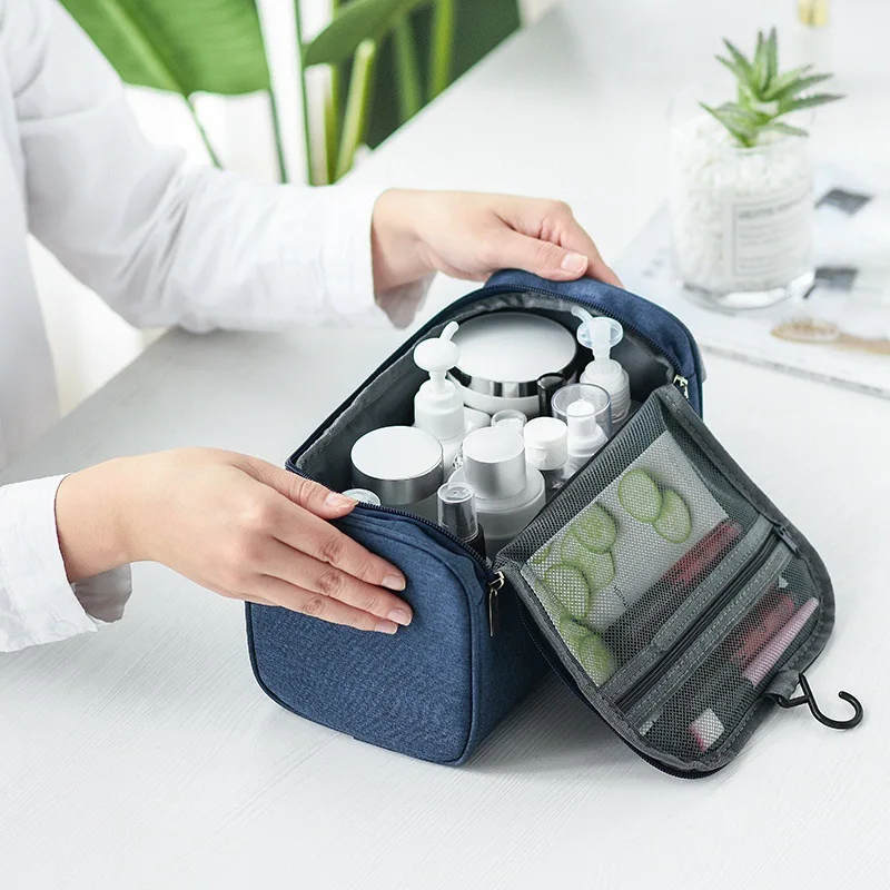 Travel Mens Toiletry Bag Women - Makeup Beauty Necessaire recension och pris