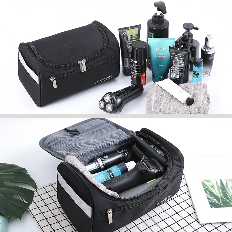 Travel Mens Toiletry Bag Women - Makeup Beauty Necessaire recension och pris