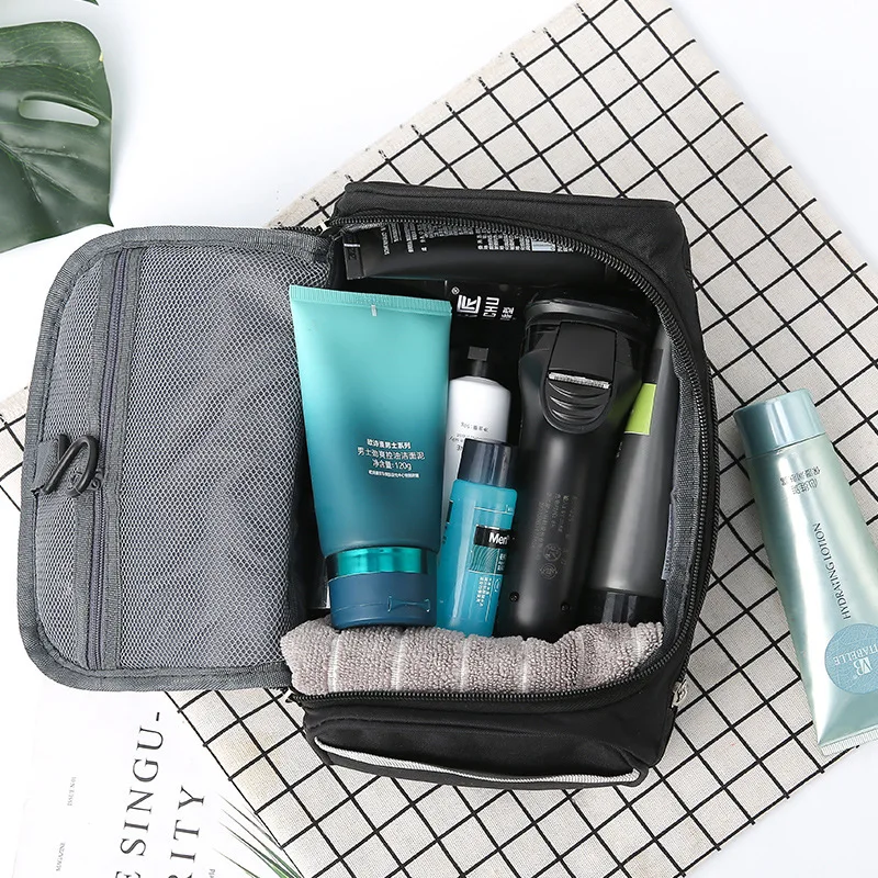 Travel Mens Toiletry Bag Women - Makeup Beauty Necessaire recension och pris