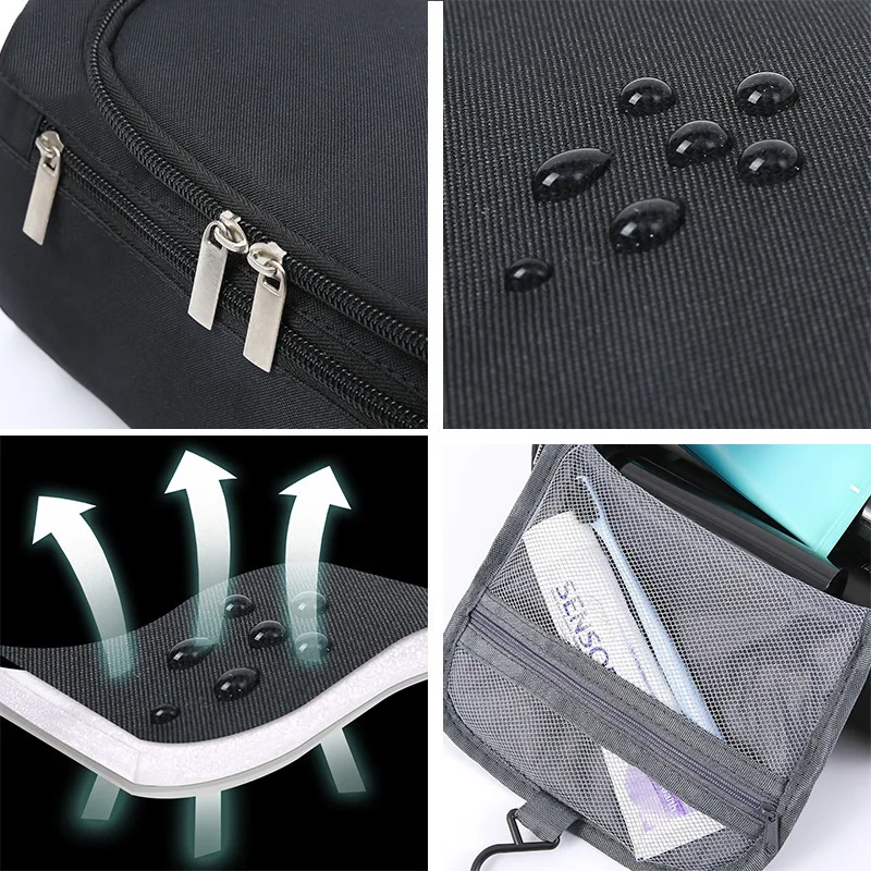 Travel Mens Toiletry Bag Women - Makeup Beauty Necessaire recension och pris