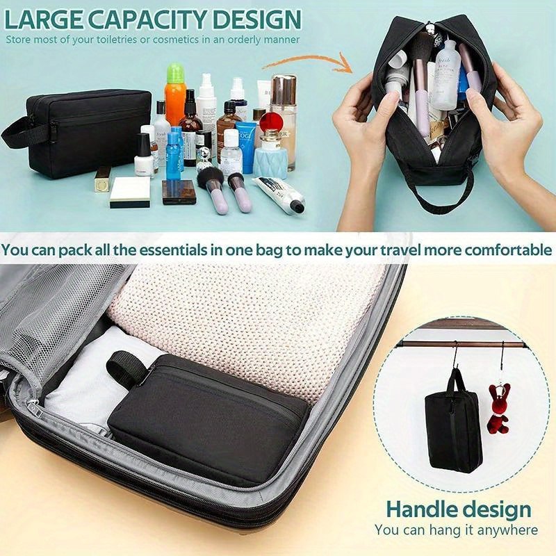 Travel Mens Toiletry Bag Women - Makeup Beauty Necessaire recension och pris