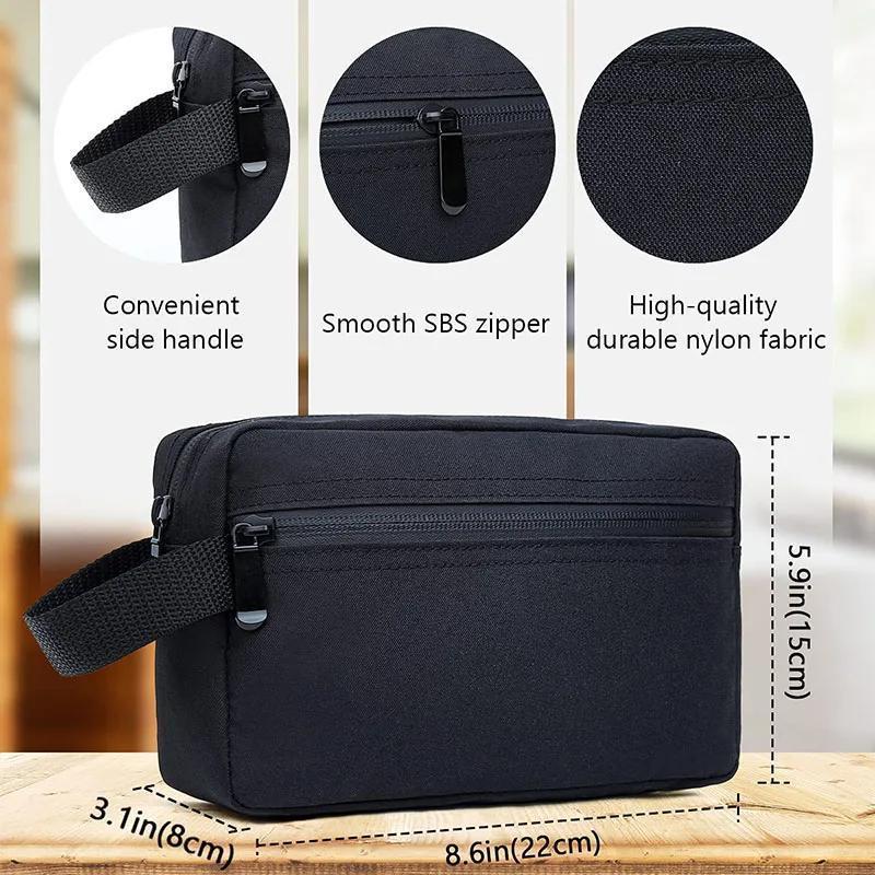 Travel Mens Toiletry Bag Women - Makeup Beauty Necessaire recension och pris
