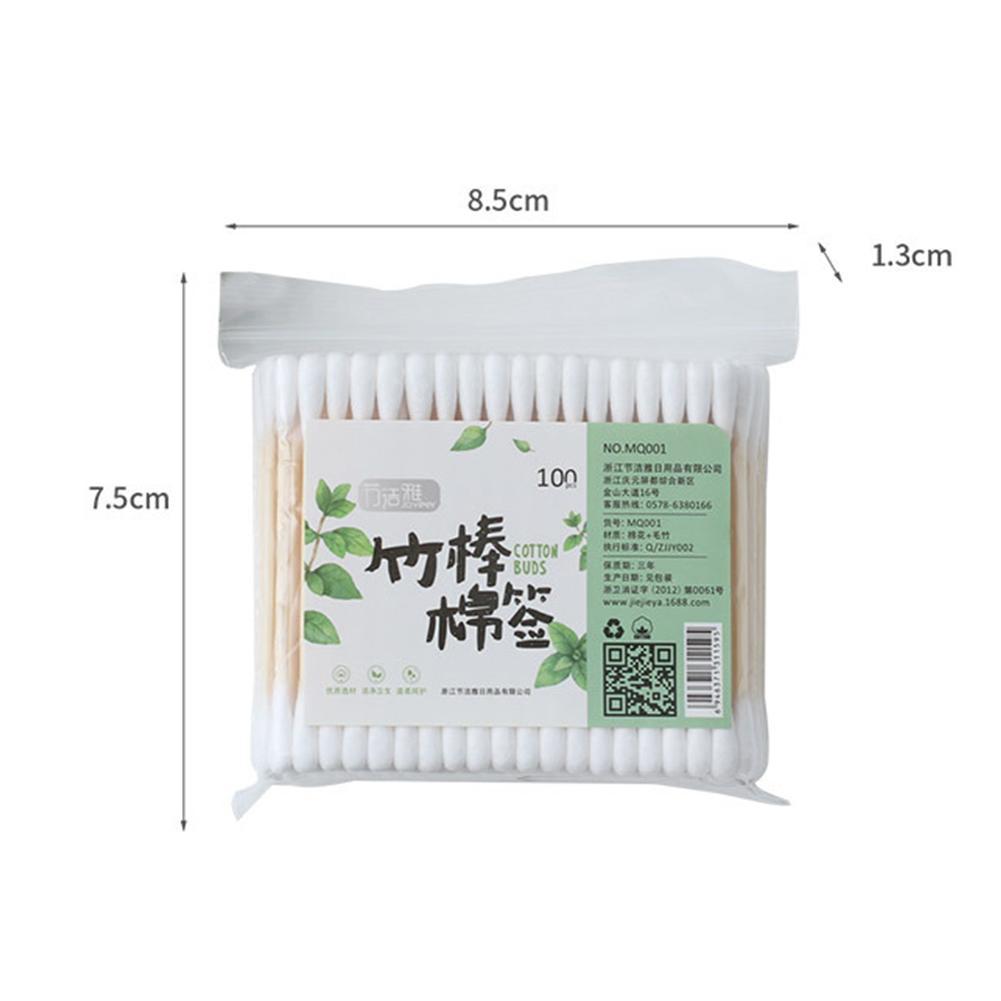 10/100pcs Disposable Cotton Sw - Beauty Of Makeup recension och pris