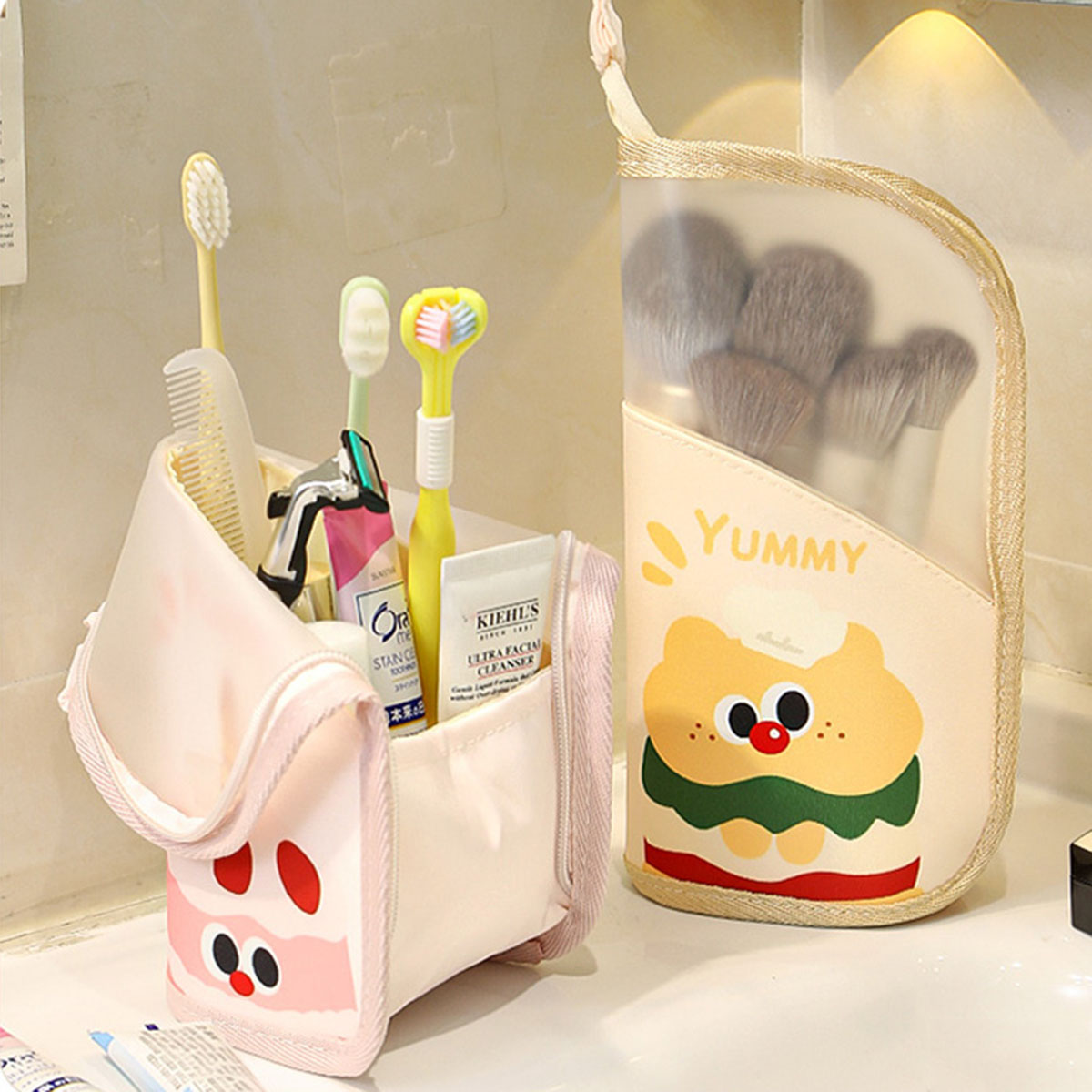 1Pcs Cosmetic Bag Travel Stand - Beauty Of Makeup recension och pris