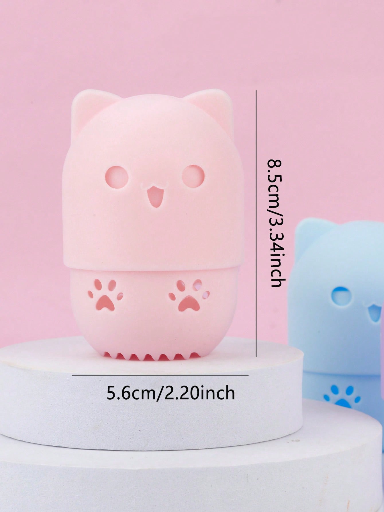 Cute Cat‑Shaped Silicone Makeu - Beauty Blender In Makeup recension och pris