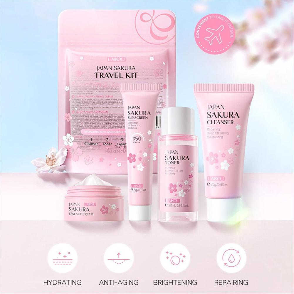 Sakura Skin Care Set facial Cl - Beauty Of Makeup recension och pris