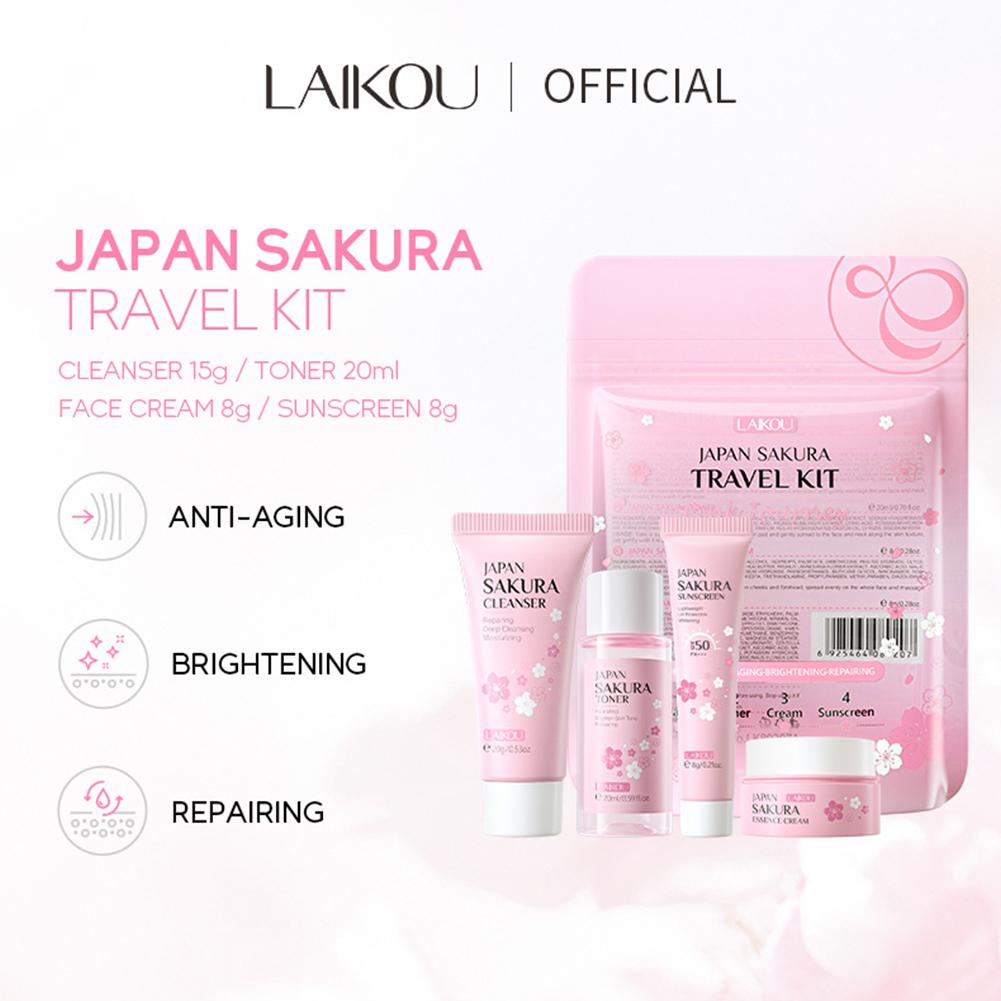 Sakura Skin Care Set facial Cl - Beauty Of Makeup recension och pris