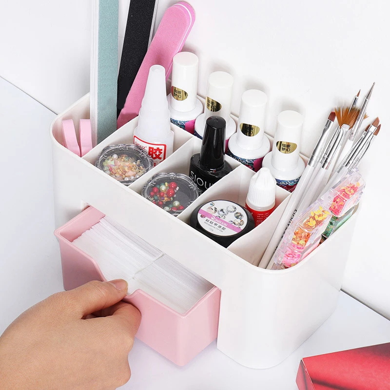 Nail Art Organizer Desktop Dra - Beauty Makeup Products recension och pris