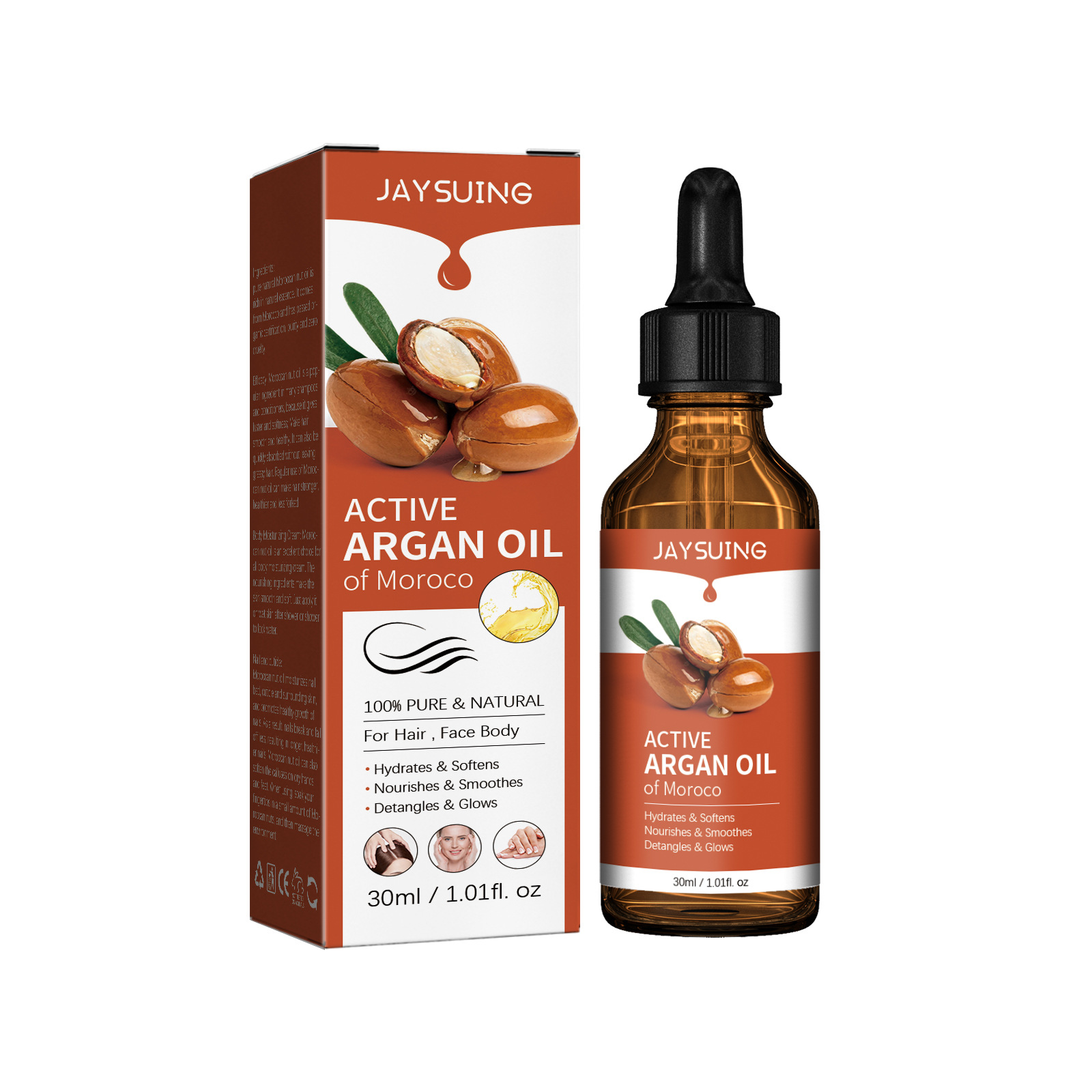 Argan Oil for Hair Treatment S - Hair Straightener recension och pris