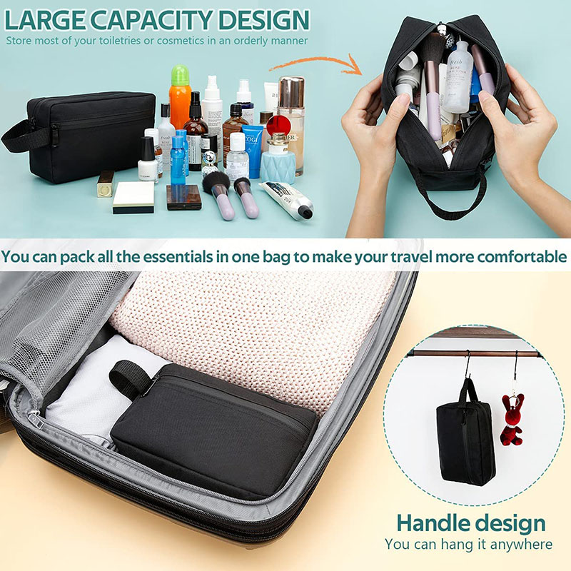 Travel Mens Toiletry Bag Women - Makeup Beauty Necessaire recension och pris